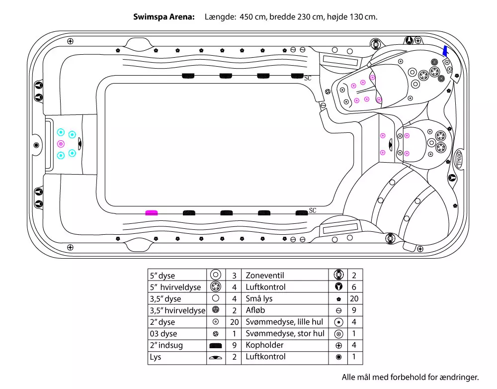 Basen ogrodowy z przeciwprądem Arena – pływanie i relaks w jednym